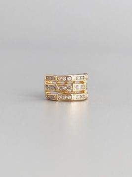Широкий каф з геометричним дизайном S1331 - 1 - iriska.com.ua