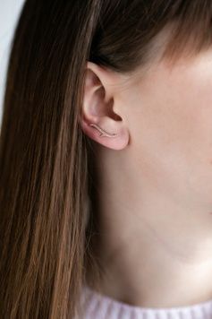 Сережки-кафи з камінчиками S147 - 1 - iriska.com.ua