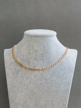 Класичний ланцюжок з медичного золота L007 - 1 - iriska.com.ua