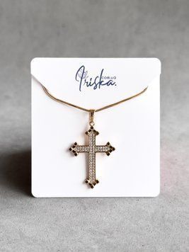 Підвіска масивний хрестик P10550 - 1 - iriska.com.ua