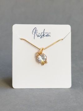 Вишукана підвіска з камінчиками P16050 - 1 - iriska.com.ua
