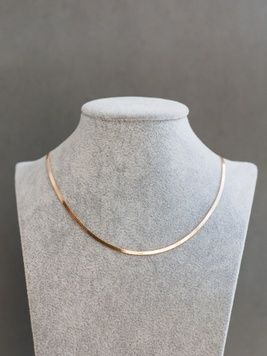 Лаконічний ланцюжок плетіння снейк L010 - 1 - iriska.com.ua