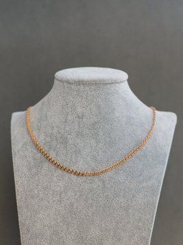 Вишуканий ланцюжок в золотому кольорі L011 - 1 - iriska.com.ua