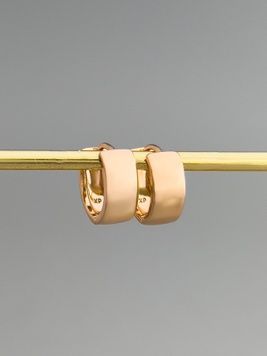 Сережки кільця в золоті S520 - 1 - iriska.com.ua