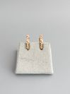 Сережки-кільця з медичного золота S1296 - 1 - iriska.com.ua