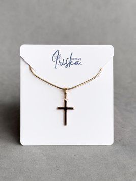 Підвіска лаконічний хрестик P041 - 1 - iriska.com.ua