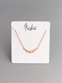 Підвіска з золотими бусінами P400 - 1 - iriska.com.ua