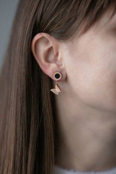 Стильні гвіздочки з медичної сталі S177 - 1 - iriska.com.ua