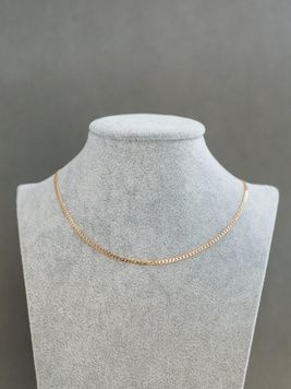 Класичний ланцюжок з медичного золота L019 - 1 - iriska.com.ua
