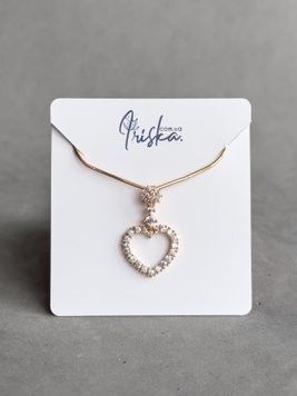 Підвіска в формі серця P10050 - 1 - iriska.com.ua