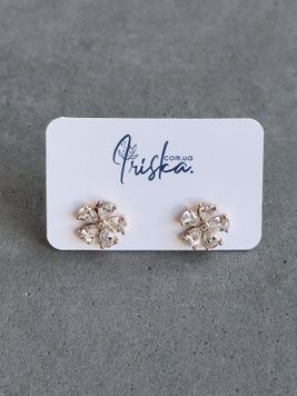 Сережки квіточки S435 S435 - 1 - iriska.com.ua