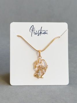 Дитяча підвіска Фея з медичного золота P13350 - 1 - iriska.com.ua