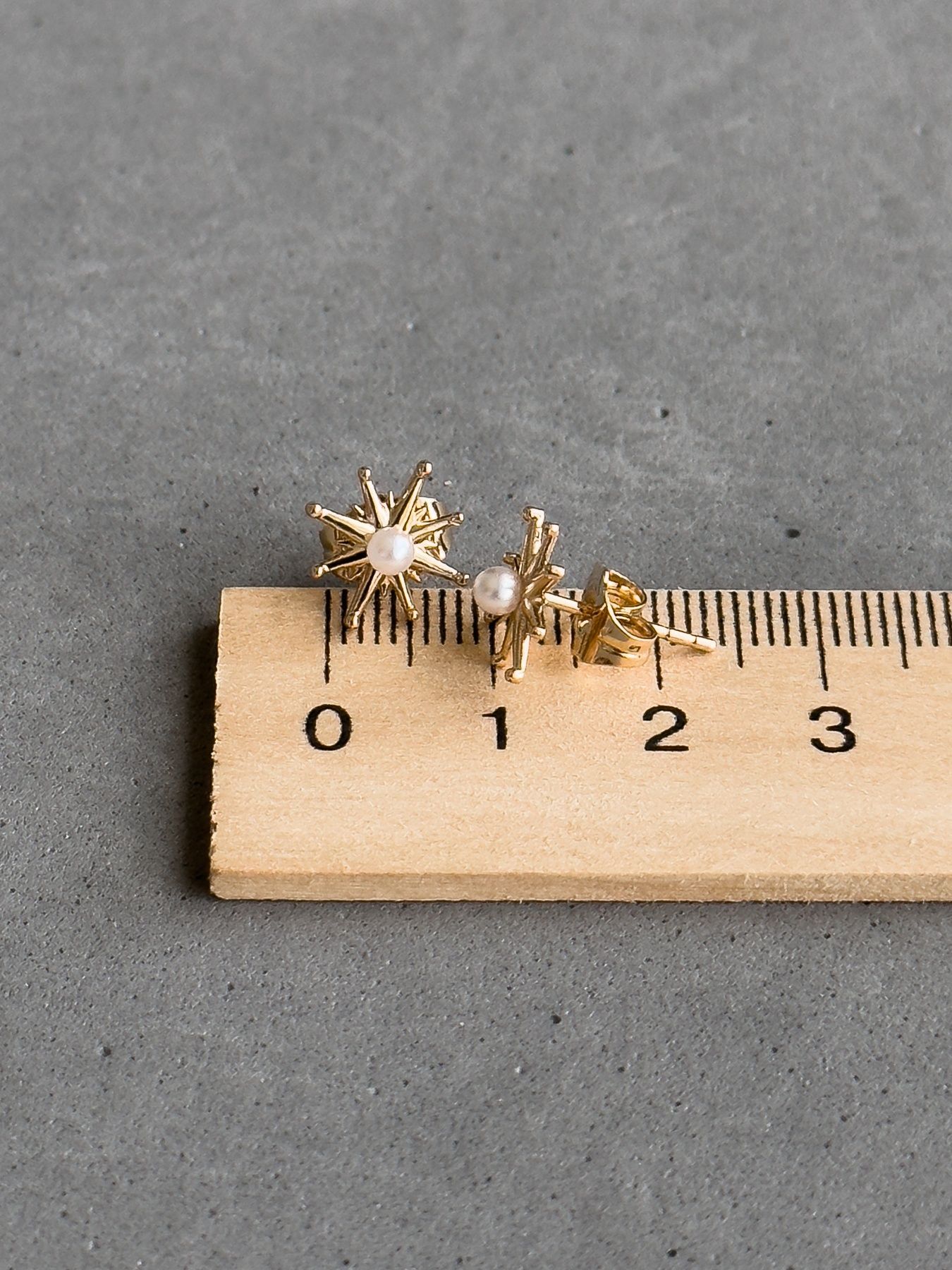 Сережки сонячні S421 - 2 - iriska.com.ua