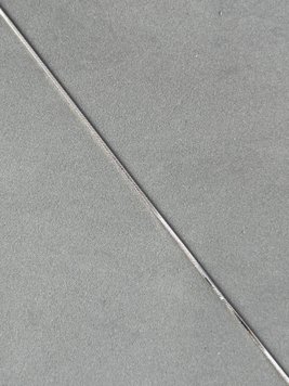 Ланцюжок плетіння Снейк в срібному кольорі L035 фото