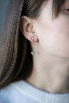 Сережки з камінчиками S080 S080 - 1 - iriska.com.ua