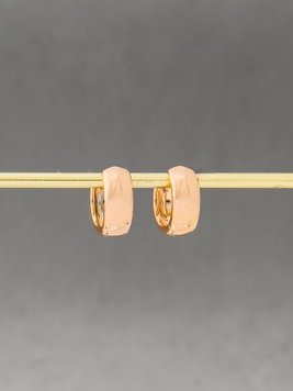 Сережки з медичного золота S196 фото