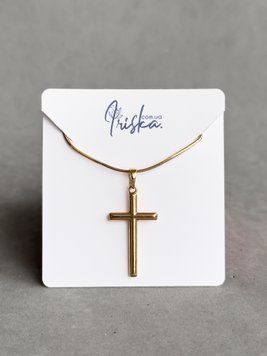 Мінімалістичний хрестик P06050 - 1 - iriska.com.ua